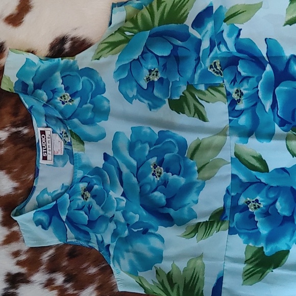 Studio Femme Floral Dress Sz 1X - Picture 2 of 7